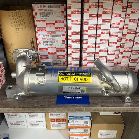 Ống làm mát EGR Isuzu 4JJ1 mã 8980681643 lắp ZX140 chính hãng