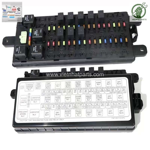 Bảng cầu chì SK200-8 SK350-8