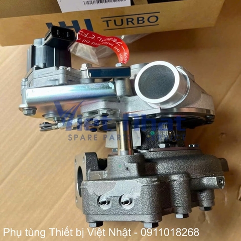 Turbo Isuzu 4HK1 lắp máy xúc Hitachi ZX200-5B