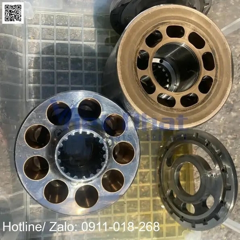 Phụ tùng xylanh bơm thủy lực HPV165 PC450-7 tháo máy đẹp cung cấp toàn quốc