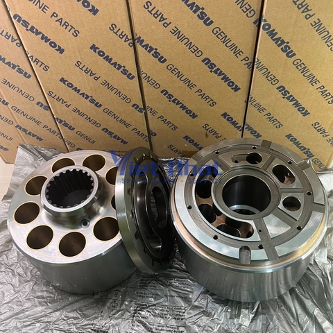 Bộ xylanh và mặt chà HPV210 cho bơm chính Komatsu PC490-10 PC450-10 hàng OEM