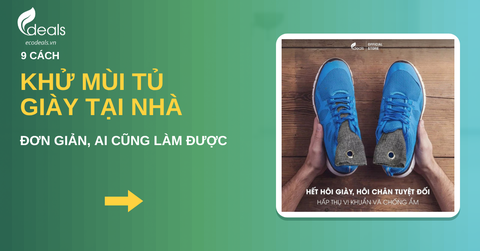 9 cách khử mùi tủ giày tại nhà đơn giản, ai cũng làm được