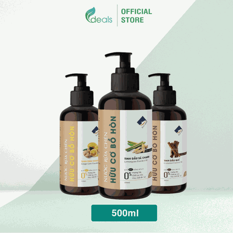 Nước Rửa Chén Bồ Hòn Hữu Cơ ECOCARE 500ml