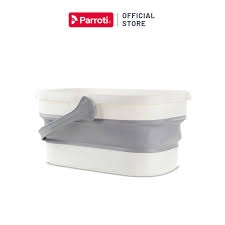 Xô nước gấp gọn, xô đa năng vệ sinh nhà cửa, xô giặt lau nhà, chùi kính, xô ô tô Parroti Extra XT01
