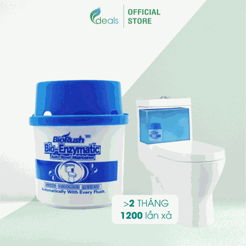 Vi sinh Tẩy Ố, Diệt Khuẩn, Chống tắc nghẽn bồn cầu Bio Enzymatic