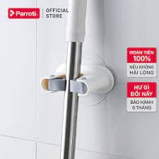 Móc treo cây lau nhà dán tường 2 trong 1 – Parroti Keeper KP03