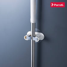 Móc treo cây lau nhà dán tường, treo chổi lau nhà, cọ bồn cầu đa năng – Parroti Keeper KP02