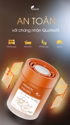 Gel Khử Mùi Tinh Dầu Nước Hoa Cao Cấp ECODEALS