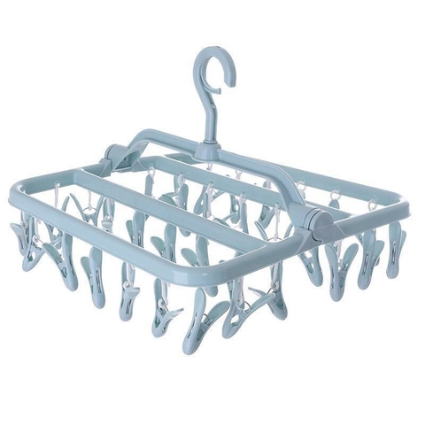 Móc Chùm Nhựa 32 Kẹp Phơi Đồ Cho Bé