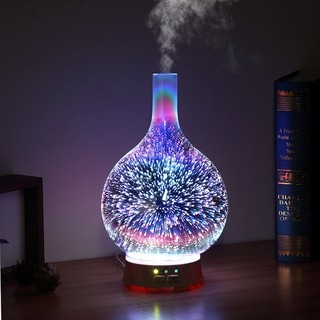 Máy khuếch tán tinh dầu pháo hoa thủy tinh Ecodeals