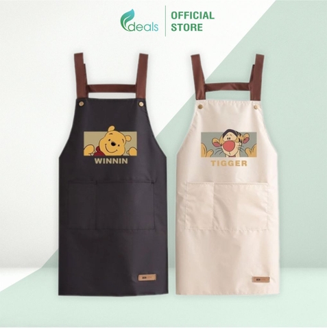 Tạp dề nhà bếp Chống thấm nước, chống dầu, chất liệu thông thoáng
