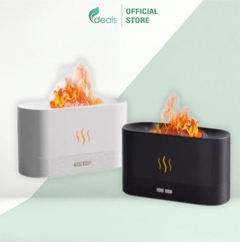 Máy khuếch tán tinh dầu mô phỏng lửa hồng Ecodeals