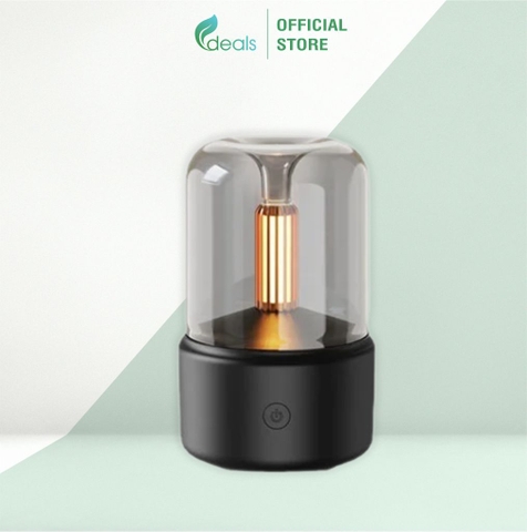 Máy khuếch tán tinh dầu, tạo độ ẩm mô phỏng ngọn nến Ecodeals