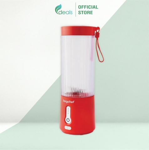 Máy Xay Sinh Tố Cầm Tay Đa Năng Tích Điện Lazychef 3i﻿n1- Dung tích 450ml