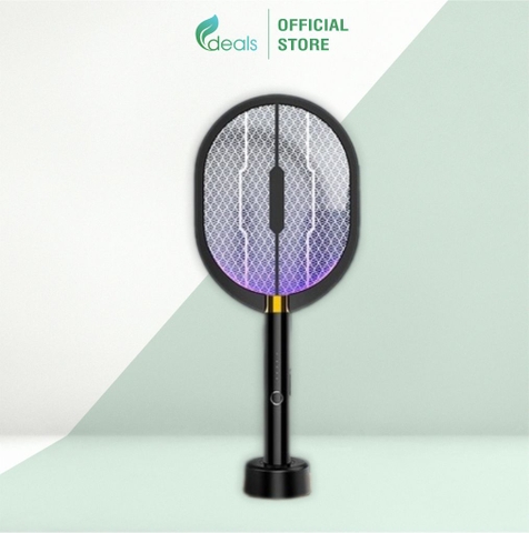 Vợt muỗi điện kiêm đèn bắt côn trùng thông minh 2 trong 1