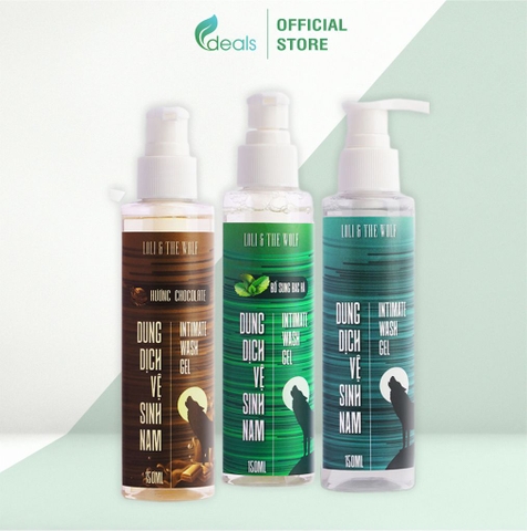 Dung dịch vệ sinh nam Loli & The Wolf 150ml