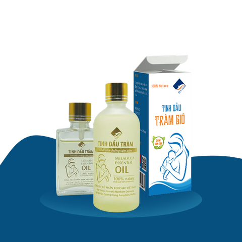 Tinh Dầu Tràm Gió Chống Cảm Cúm ECOCARE - Chai 30ml & 100ml