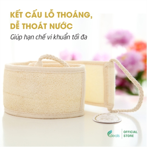 Dây Tắm Xơ Mướp Cao Cấp ECODEALS