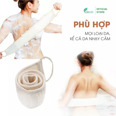 Dây Tắm Xơ Mướp Cao Cấp ECODEALS