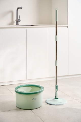 Bộ lau nhà tách nước tròn Souji - Inochi cao cấp