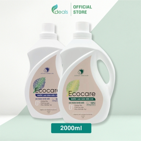 Nước Lau Sàn Bồ Hòn Hữu Cơ Ecocare 2 lít