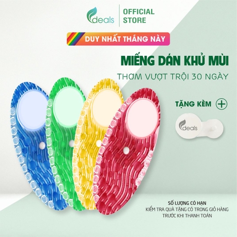 Sáp thơm khử mùi đa năng ECODEALS Curve Fresher