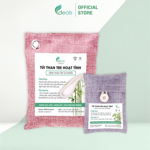 Than Tre Hoạt Tính Hút Mùi, Chống Nấm Mốc, Vi Khuẩn ECODEALS