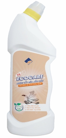 Nước tẩy rửa bồn cầu enzym bồ hòn & Tinh dầu Ecocare - Chai 900ml