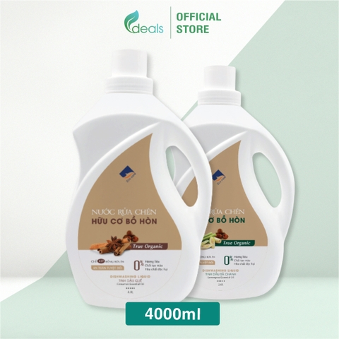 Nước Rửa Chén Bồ Hòn Hữu Cơ ECOCARE 4 lít