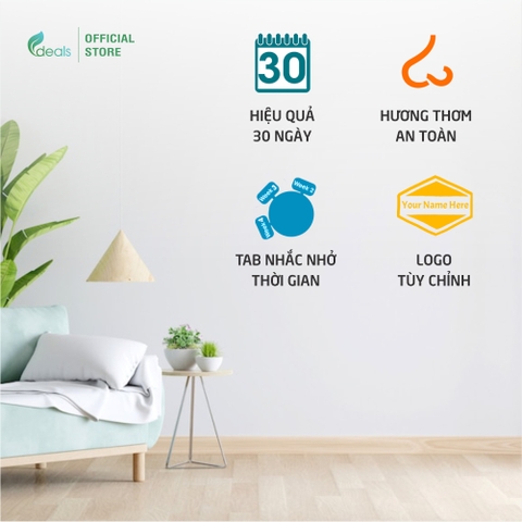 Sáp thơm khử mùi đa năng ECODEALS Curve Fresher