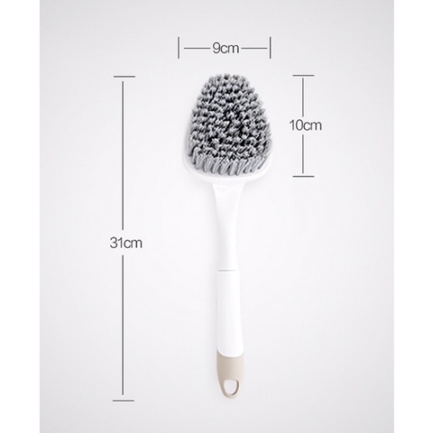 Bàn chải nhà tắm, cọ bồn rửa mặt, chổi nhà vệ sinh – Parroti Clever CR01