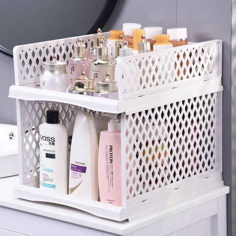 Khay trượt đựng quần áo, đồ dùng đa năng nhiều tầng Ecodeals - Khay thấp