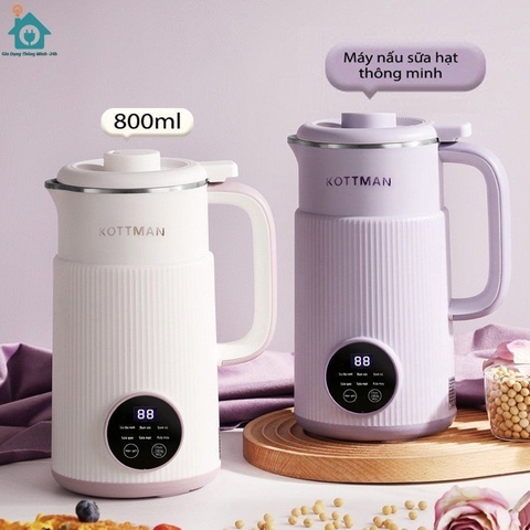 Máy nấu sữa hạt thông minh KOTTMAN bản Tiếng Việt