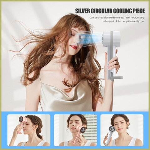 Quạt điều hòa cầm tay cao cấp có cục làm lạnh