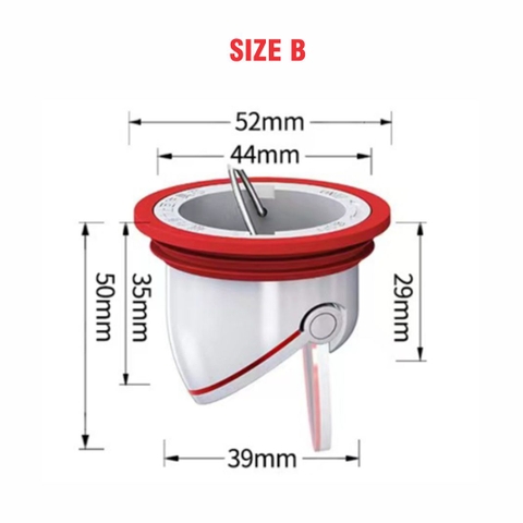 Nắp Ngăn Mùi Thoát Sàn, Chống Trào Ngược ECODEALS loại cao cấp