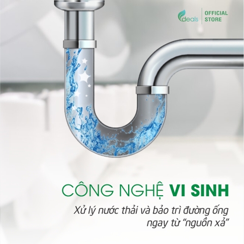 Tấm Lót Khử Mùi Bồn Tiểu ECODEALS Wave Fresher