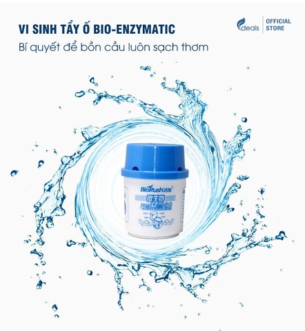 Vi sinh Tẩy Ố, Diệt Khuẩn, Chống tắc nghẽn bồn cầu Bio Enzymatic