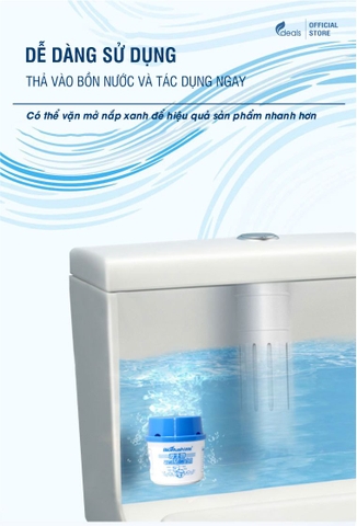 Vi sinh Tẩy Ố, Diệt Khuẩn, Chống tắc nghẽn bồn cầu Bio Enzymatic