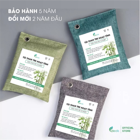 Than Tre Hoạt Tính Hút Mùi, Chống Nấm Mốc, Vi Khuẩn ECODEALS