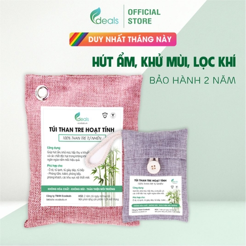 Than Tre Hoạt Tính Hút Mùi, Chống Nấm Mốc, Vi Khuẩn ECODEALS