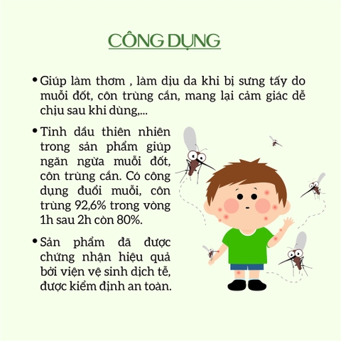 Xịt Thảo Mộc Chống Muỗi Đốt Ecocare (Xịt Body), Ngăn Côn Trùng Cắn 50ml
