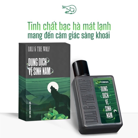 Dung dịch vệ sinh nam Loli & The Wolf 80ml