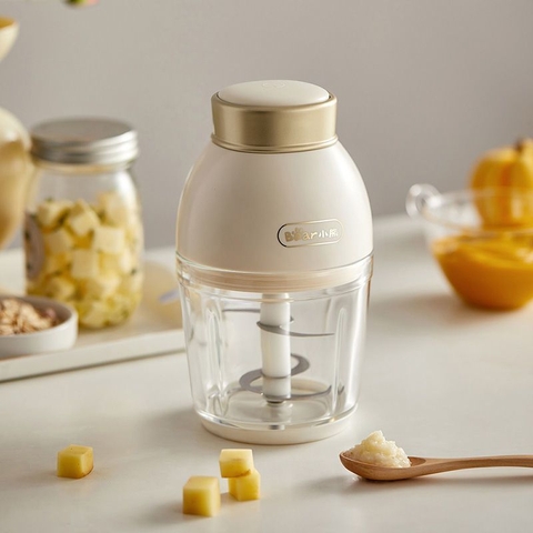 Máy xay ăn dặm 0.6L Bear 600ml - 6 lưỡi dao và cối thủy tinh
