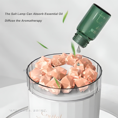 Máy khuếch tán tinh thể muối đá Himalaya Ecodeals [Pin sạc]