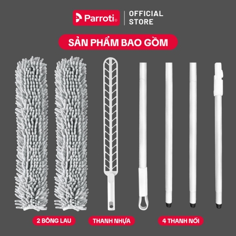 Chổi quét trần nhà, cây quét mạng nhện, cây phủi bụi trần nhà Parroti Sky SK01