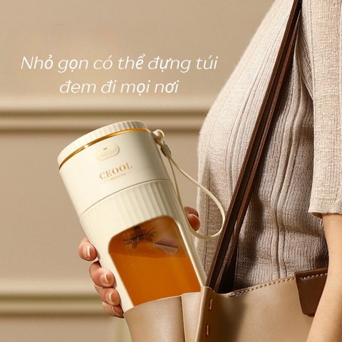 Máy Xay Sinh Tố Cầm Tay CEOOL Z03 10 Lưỡi Dao 350ml