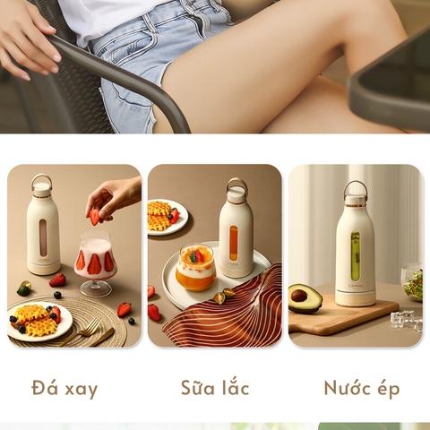 Máy xay sinh tố cầm tay CEOOL Z05 400ml