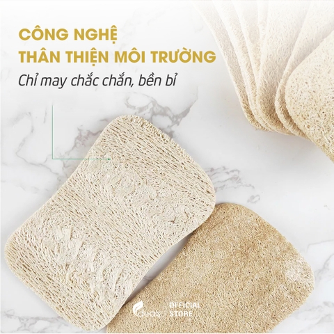 Xơ Mướp Rửa Chén Bát, Xoong Nồi ECODEALS