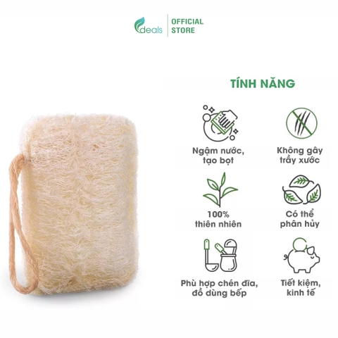 Xơ Mướp Rửa Chén Bát, Xoong Nồi ECODEALS