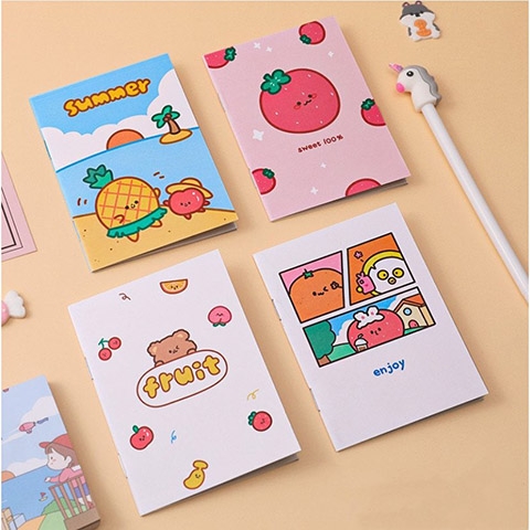 Sổ tay mini hoạt hình dễ thương